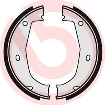Brake Shoe Set, parking brake ESSENTIAL LINE S06508