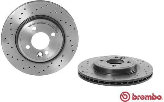 Brake Disc XTRA LINE - Xtra 09.8655.1X - image 2
