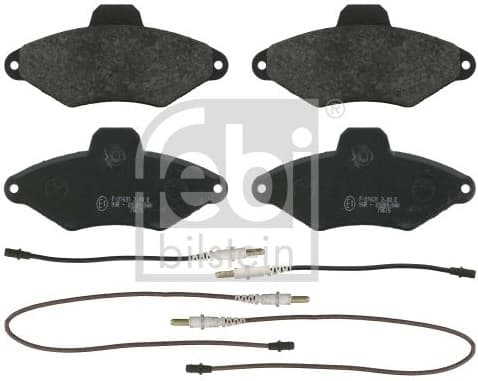 Brake Pad Set, disc brake 16413