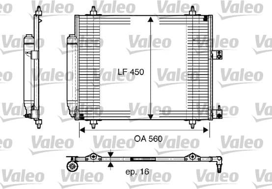 Condenser, air conditioning 817579