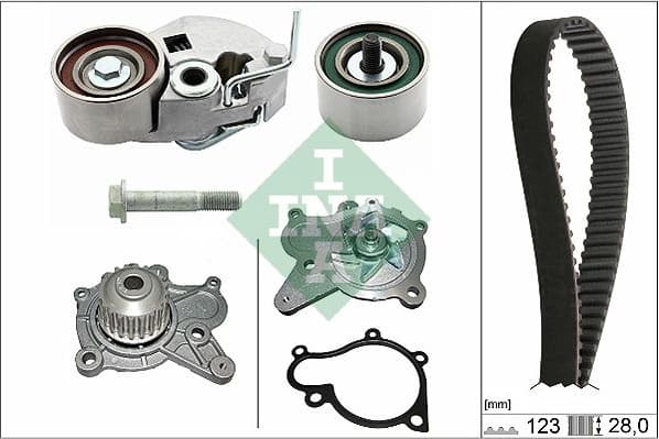 Water Pump & Timing Belt Kit 530054230
