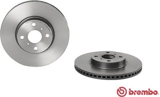 Brake Disc PRIME LINE - UV Coated 09.A535.11