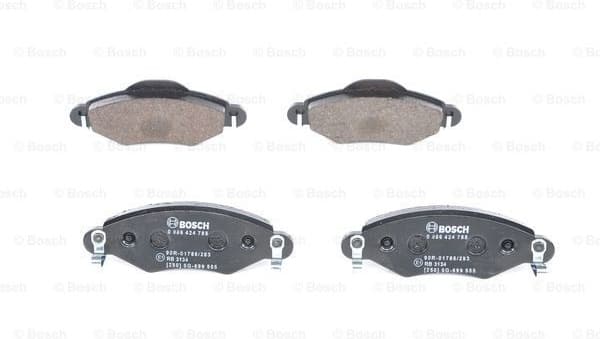 Brake Pad Set, disc brake 0986424788 - image 3