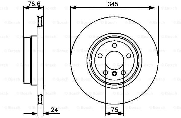 Brake Disc 0986479443 - image 2