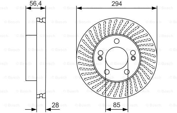 Brake Disc 0986479C31