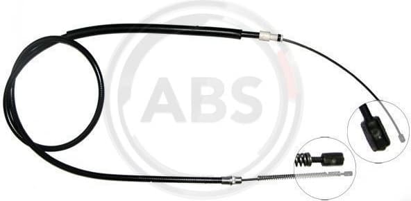 Cable Pull, parking brake K10406