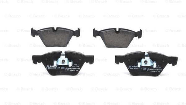 Brake Pad Set, disc brake 0986494117