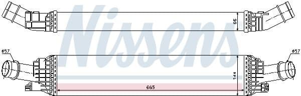 Charge Air Cooler ** FIRST FIT ** 96567