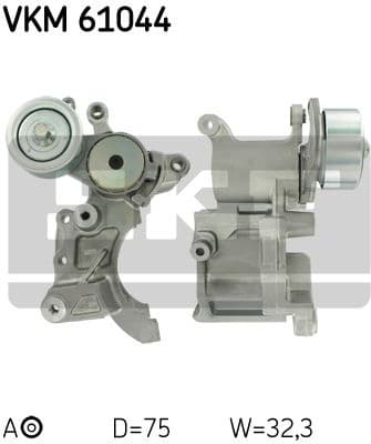 Belt Tensioner, V-ribbed belt VKM 61044