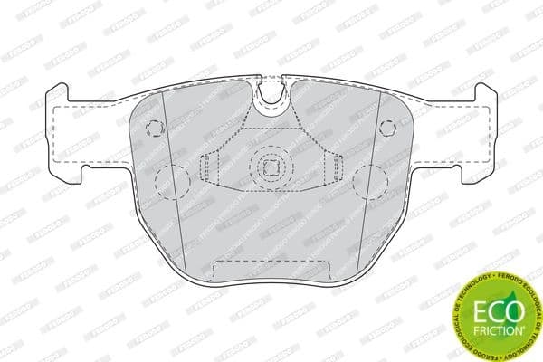 Brake pads front, Top Quality FDB1597 - image 2