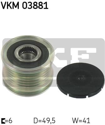 Alternator Freewheel Clutch VKM 03881