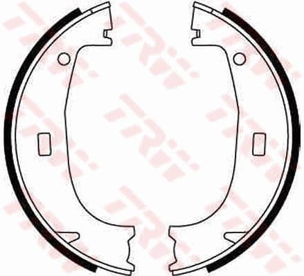 Brake Shoe Set, parking brake GS8594