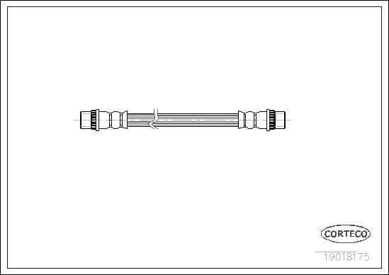 Brake Hose 19018175