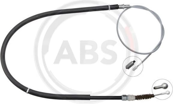 Cable Pull, parking brake K18902