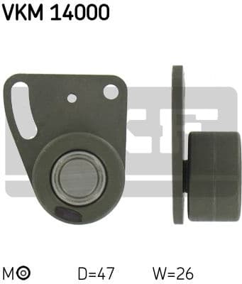 Tensioner Pulley, timing belt VKM 14000
