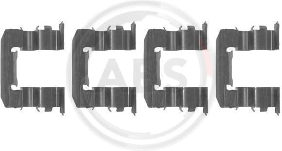 Accessory Kit, disc brake pad 1184Q