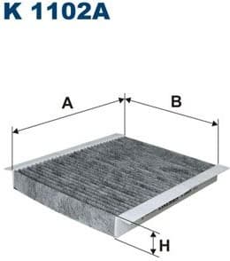 Filter, cabin air K1102A