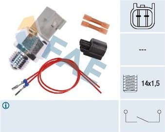 Switch, reverse light 40593