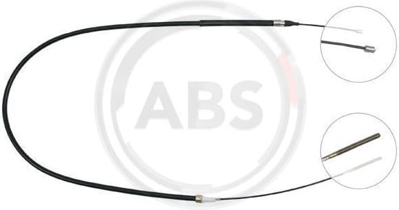 Cable Pull, parking brake K10021