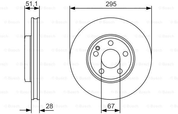 Brake Disc 0986479A01 - image 2