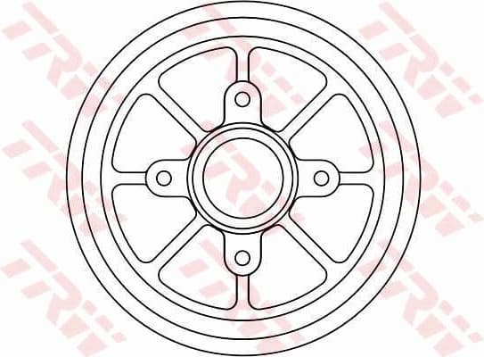 Brake Drum DB4310 - image 2