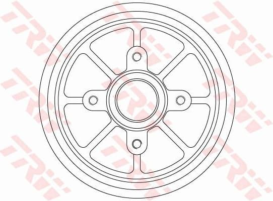 Brake Drum DB4310MR - image 2
