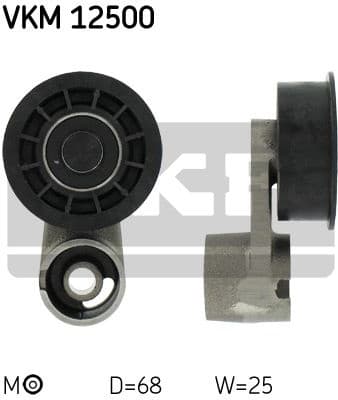 Tensioner Pulley, timing belt VKM 12500