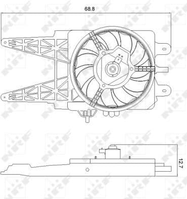Fan, engine cooling 47248 - image 2