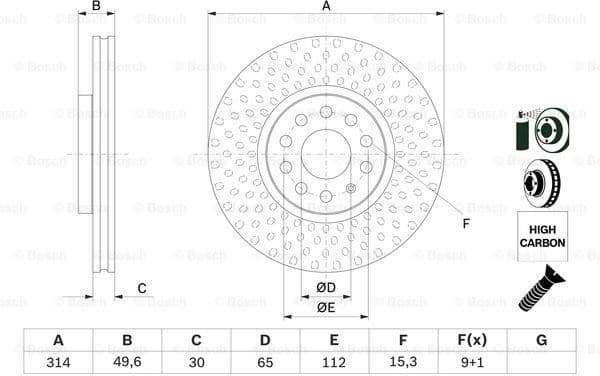 Brake Disc 0986479735 - image 6