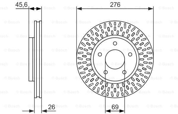 Brake Disc 0986479783