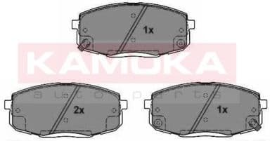 Brake pads front JQ101202