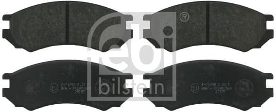 Brake Pad Set, disc brake 16268