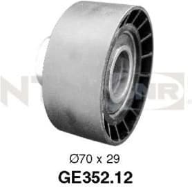 Deflection Pulley/Guide Pulley, timing belt GE352.12