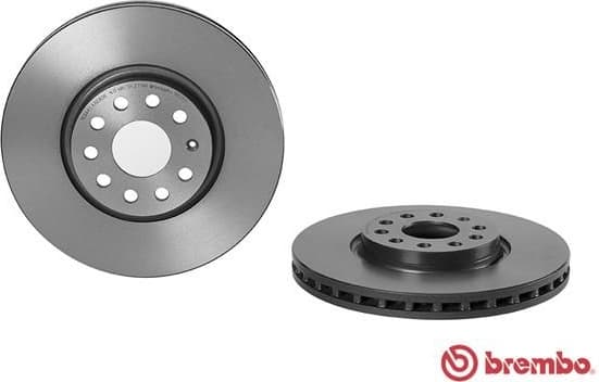 Brake Disc PRIME LINE - UV Coated 09.B635.11 - image 2