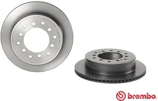 Brake Disc PRIME LINE - UV Coated 09.A334.21 - image 2