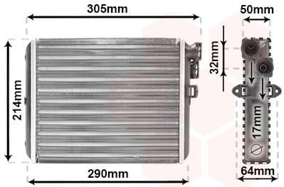 Heat Exchanger, interior heating 59006110