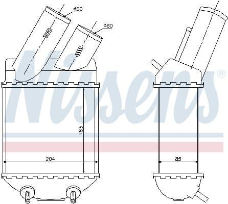 Charge Air Cooler ** FIRST FIT ** 96855