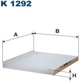 Filter, cabin air K1292