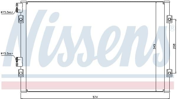 Condenser, air conditioning 94555