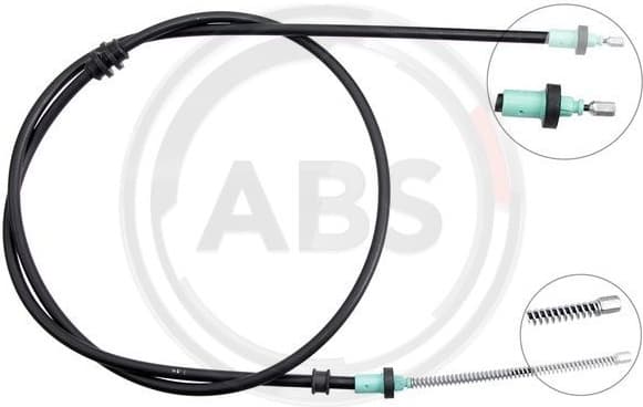 Cable Pull, parking brake K17249