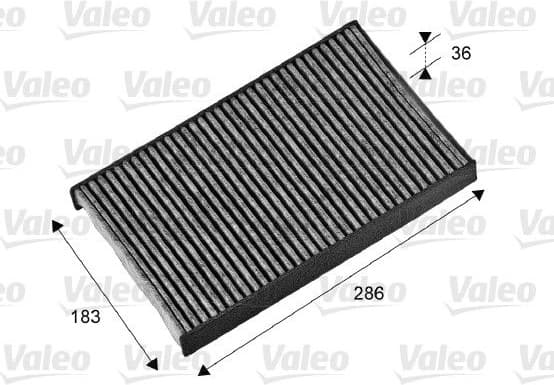 Filter, cabin air VALEO PROTECT 698714