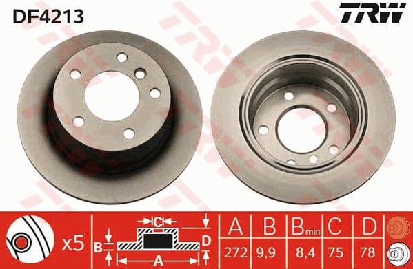 Brake Disc DF4213