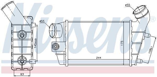 Charge Air Cooler ** FIRST FIT ** 96698
