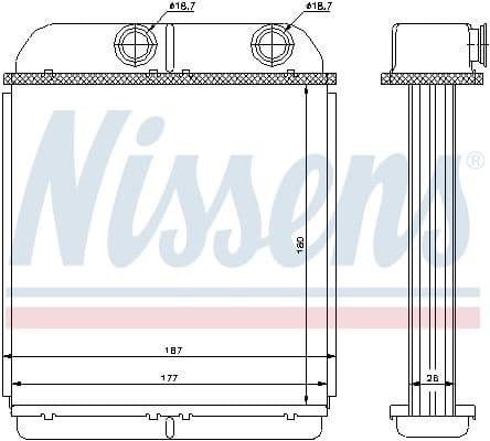 Heat Exchanger, interior heating 73644