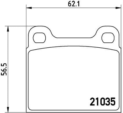 Brake Pad Set, disc brake PRIME LINE P50066
