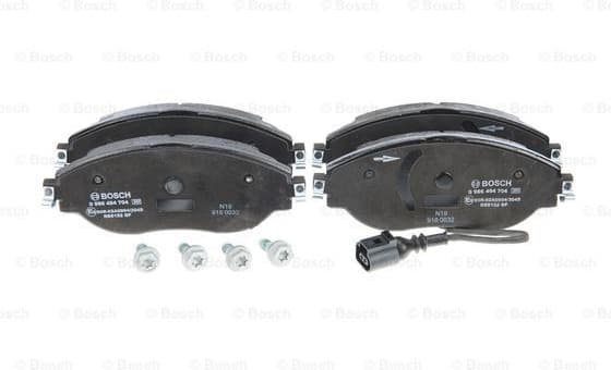 Brake Pad Set, disc brake 0986494704