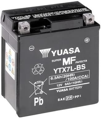 Starter Battery Maintenance Free YTX7L-BS