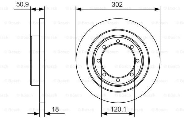 Brake Disc 0986479A93