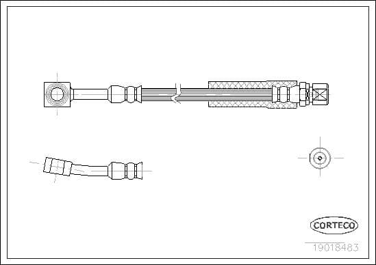 Brake Hose 19018483
