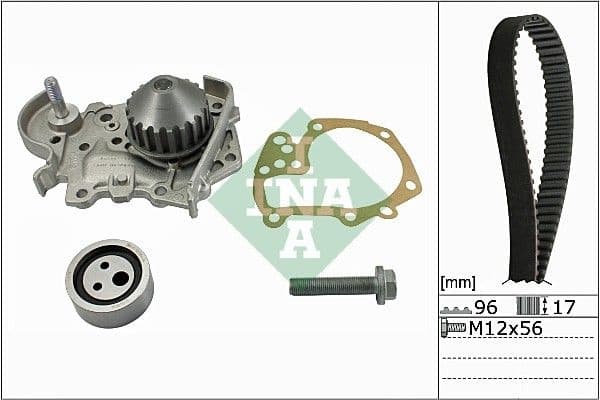 Water Pump & Timing Belt Kit 530019131